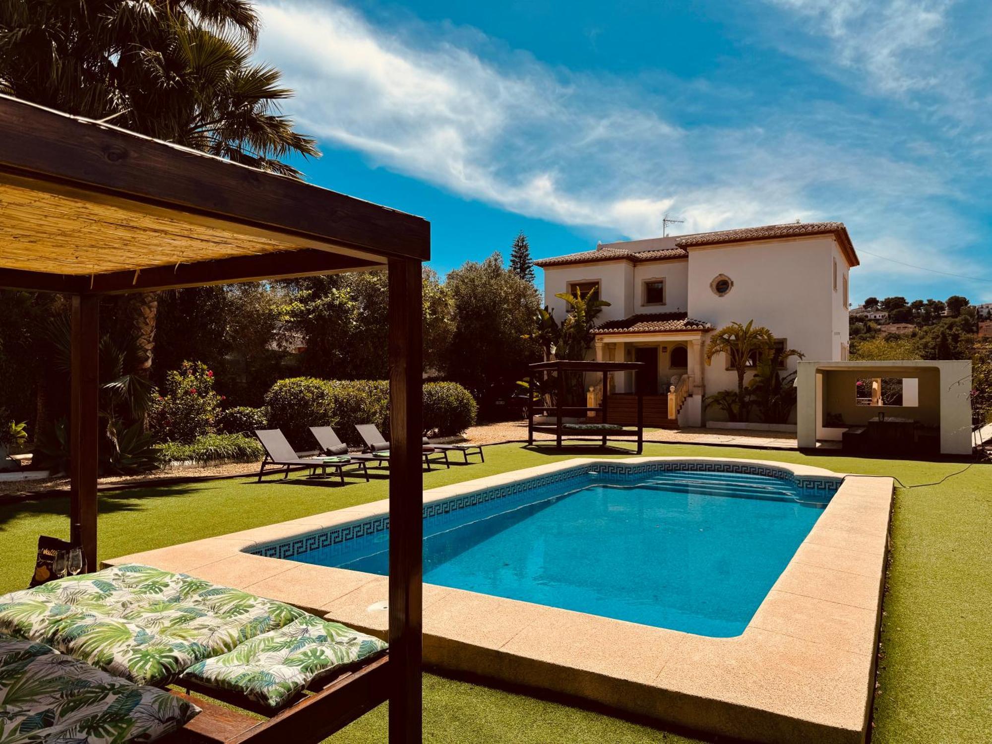 Javea Dream Luxury Villa With Pool, Lounge, Bbq, Airco, Wifi Balcon del Mar المظهر الخارجي الصورة